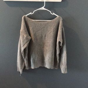 ⚡️Grey knit sweater